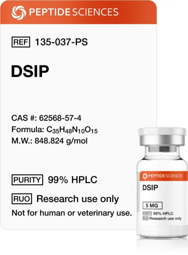DSIP — frasco para pesquisa