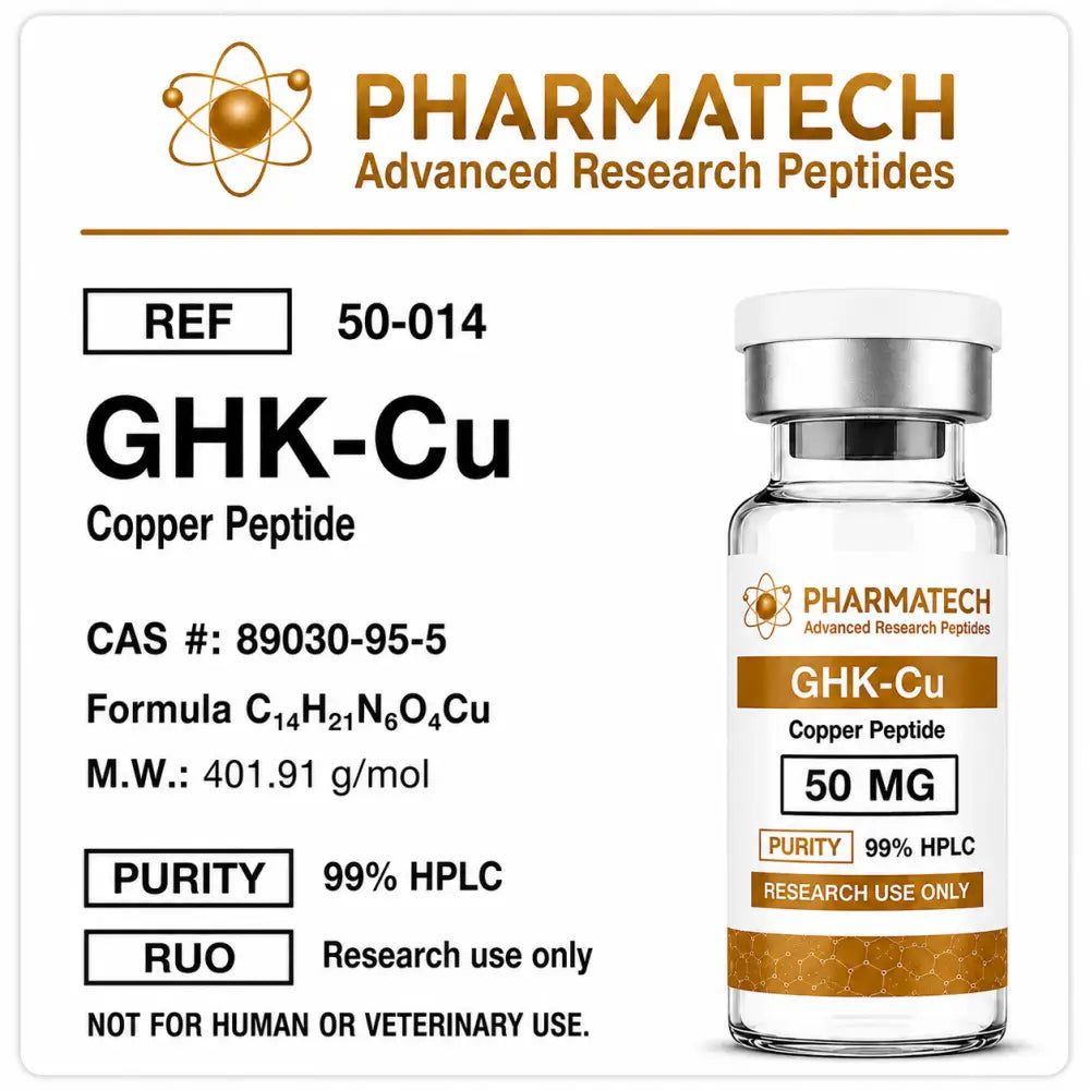GHK-Cu — frasco para pesquisa