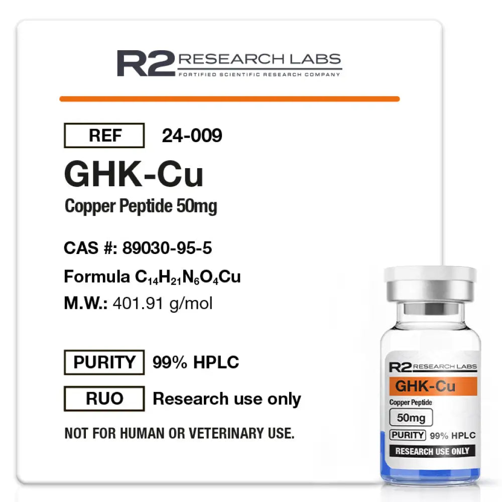 GHK-Cu — frasco para pesquisa
