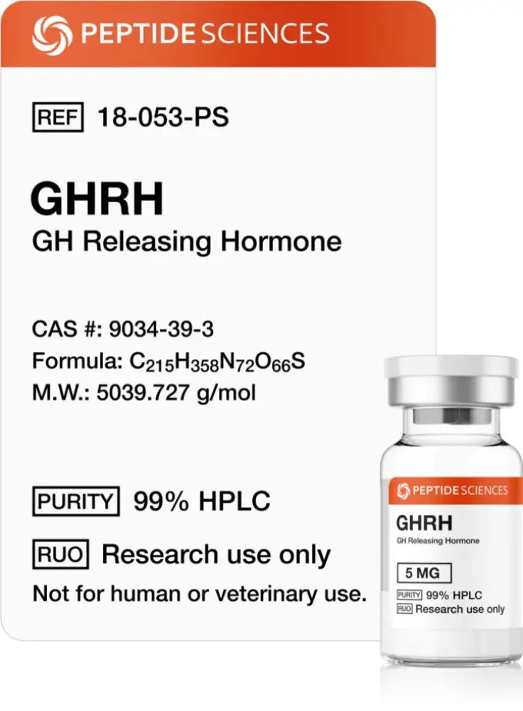 GHRH — frasco para pesquisa
