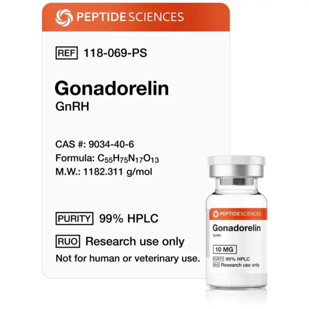 Gonadorelin — frasco para pesquisa