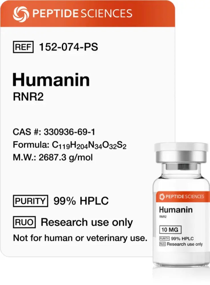 Humanin — frasco para pesquisa