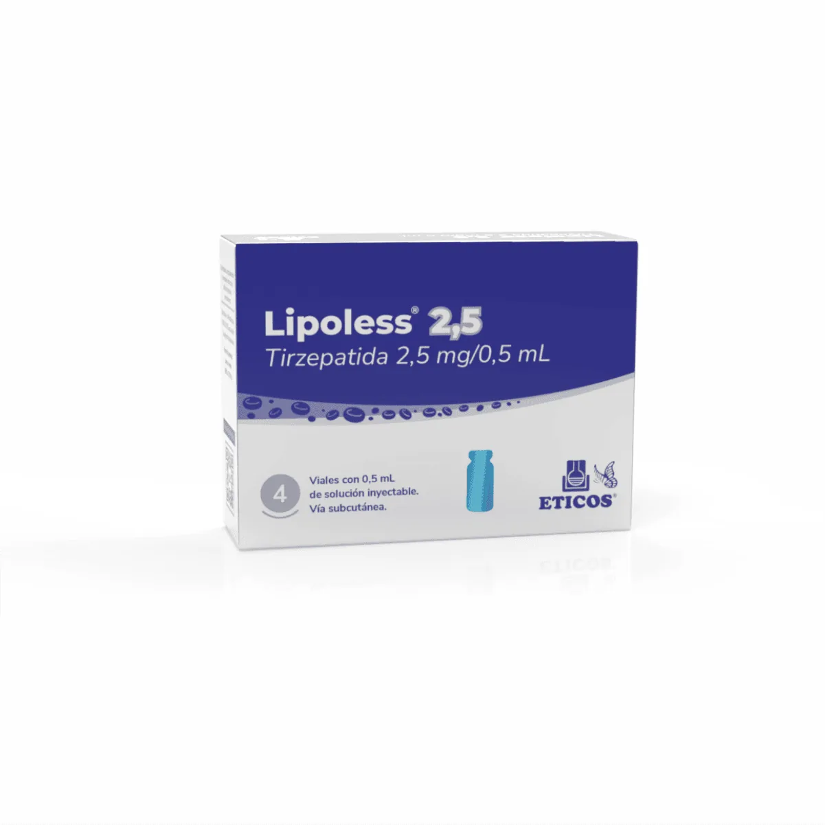 Lipoless Frasco 2.5mg — Eticos