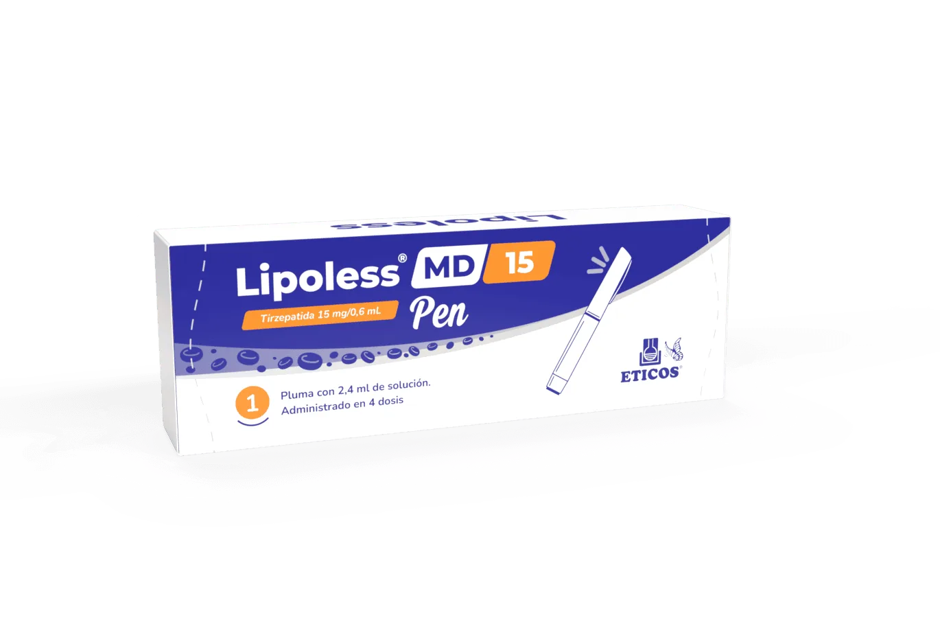 Lipoless MD Pen 15mg — Eticos