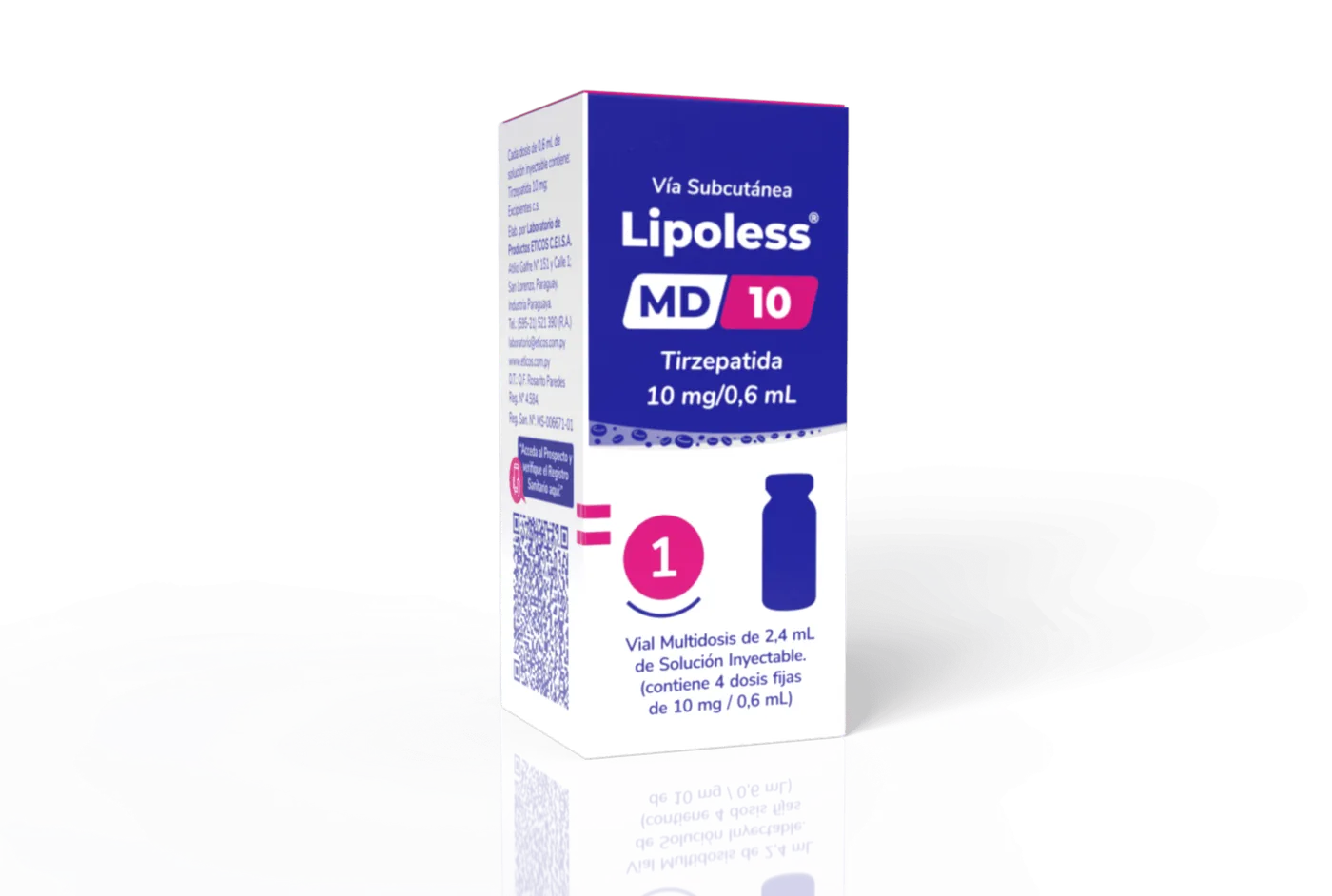 Lipoless Seringas preenchidas 10mg — Eticos