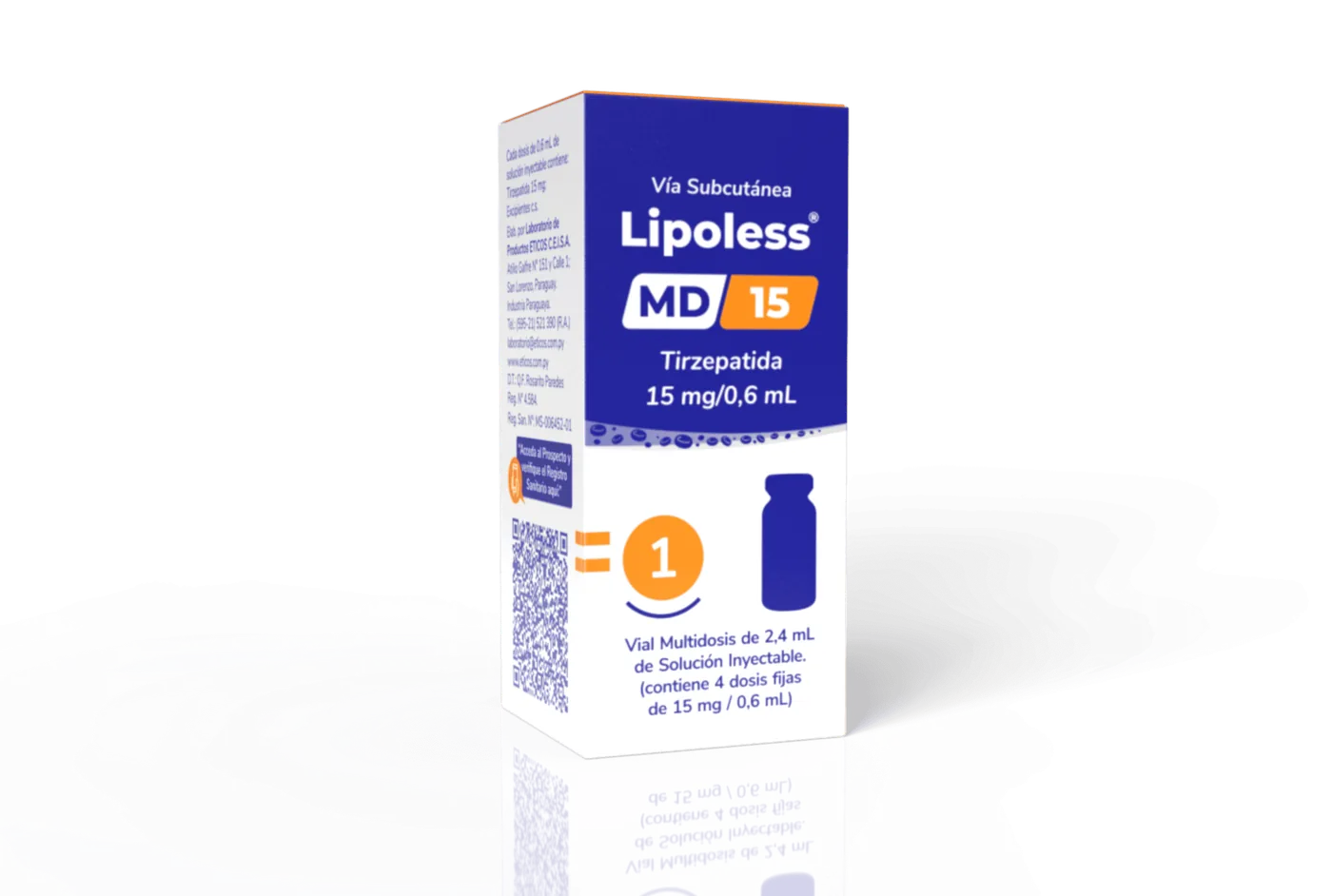 Lipoless Seringas preenchidas 15mg — Eticos