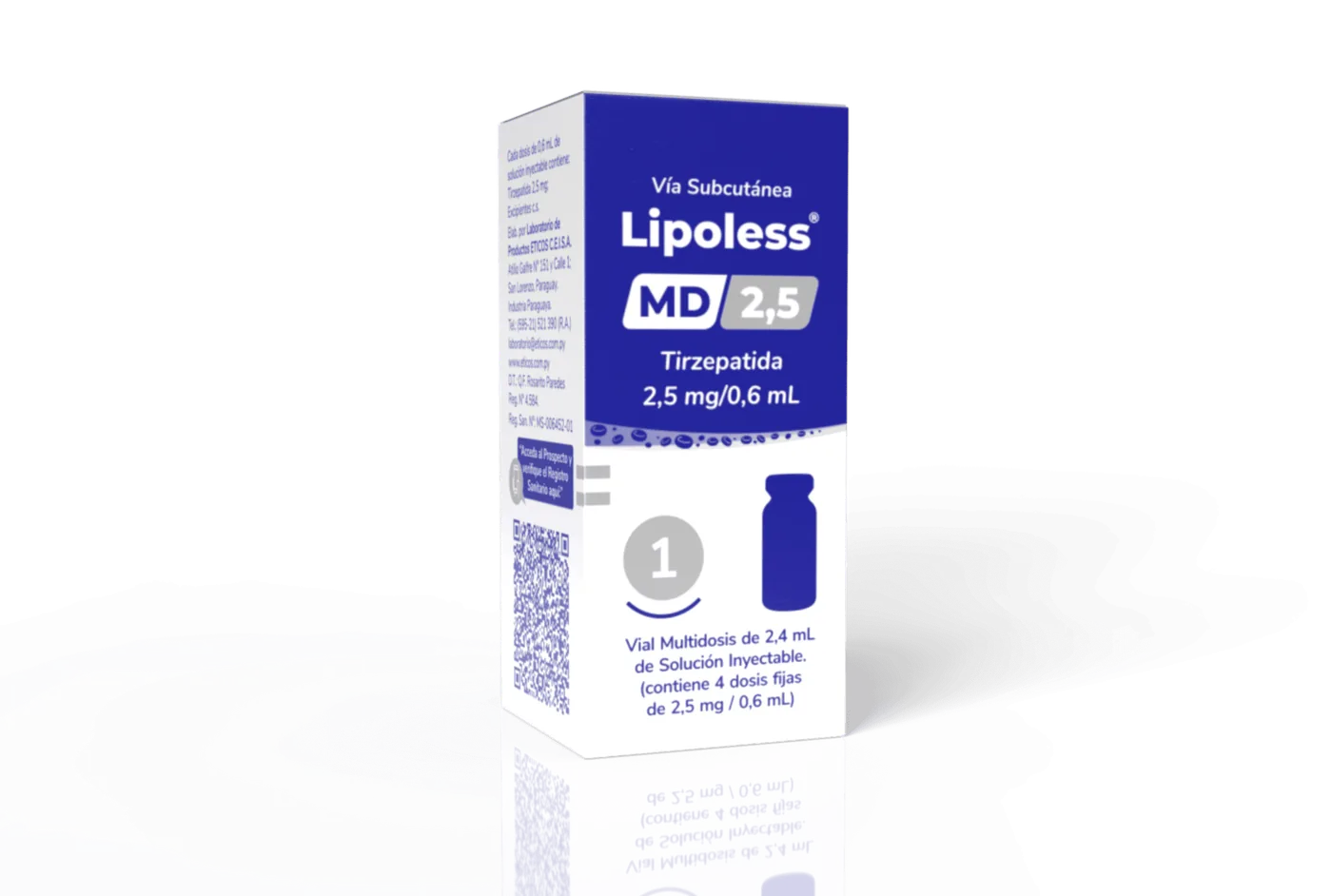 Lipoless Seringas preenchidas 2.5mg — Eticos