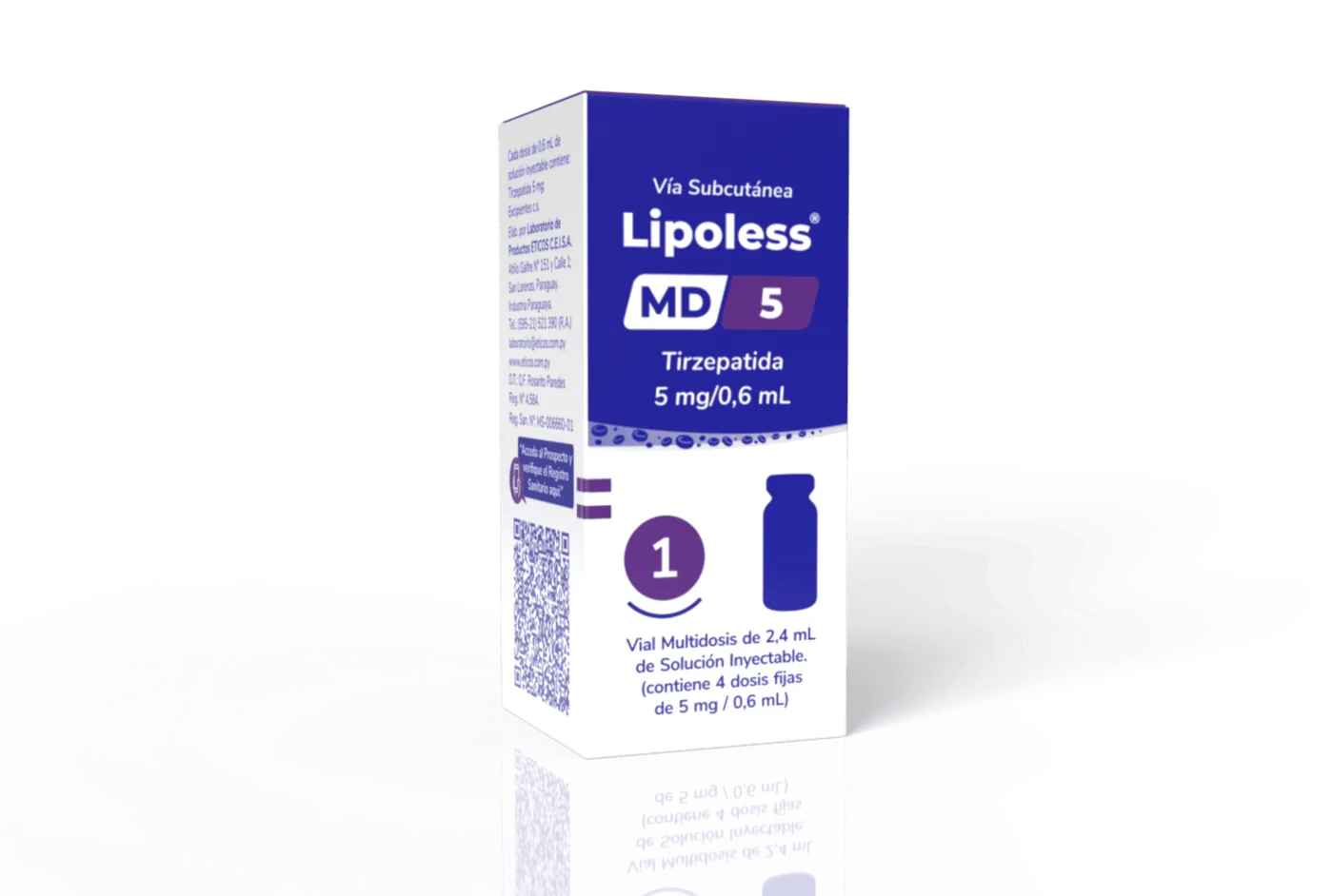Lipoless Seringas preenchidas 5mg — Eticos