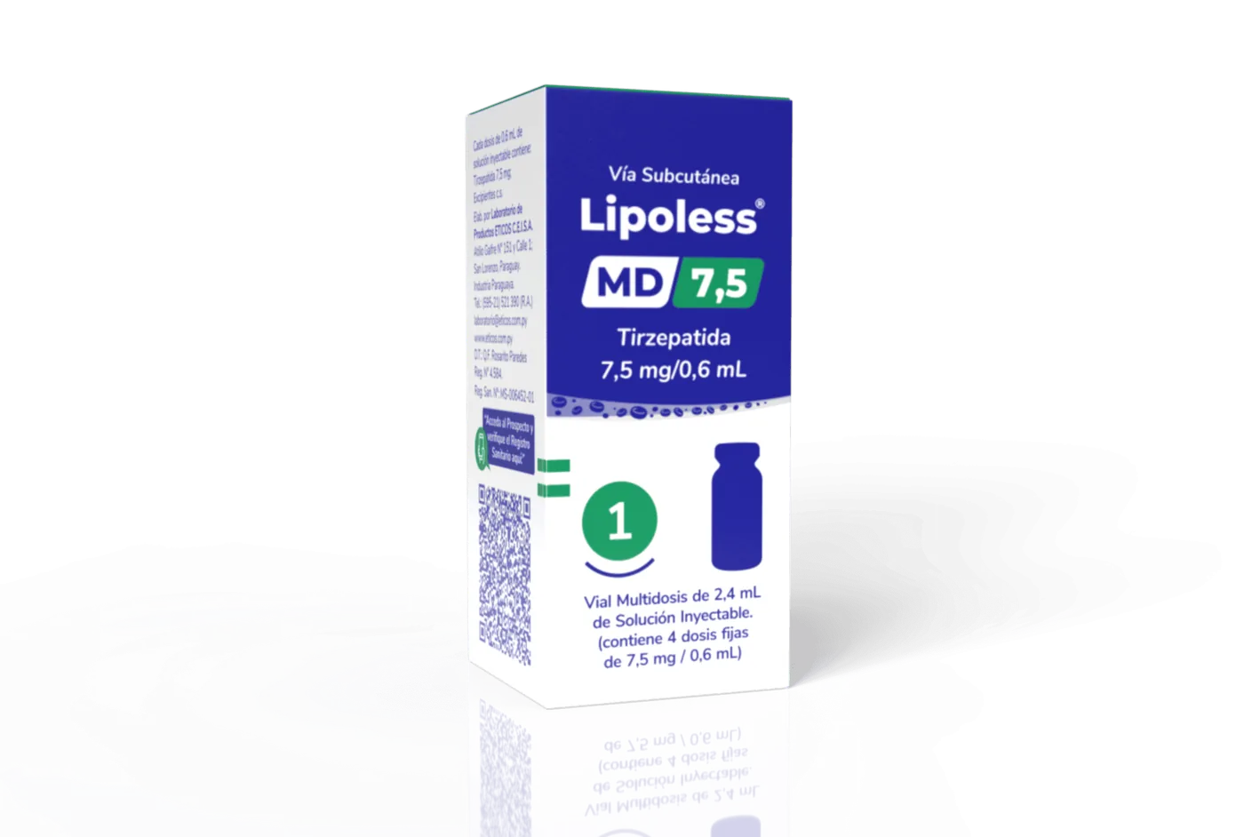 Lipoless Seringas preenchidas 7.5mg — Eticos