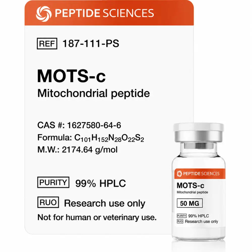 MOTS-c — frasco para pesquisa