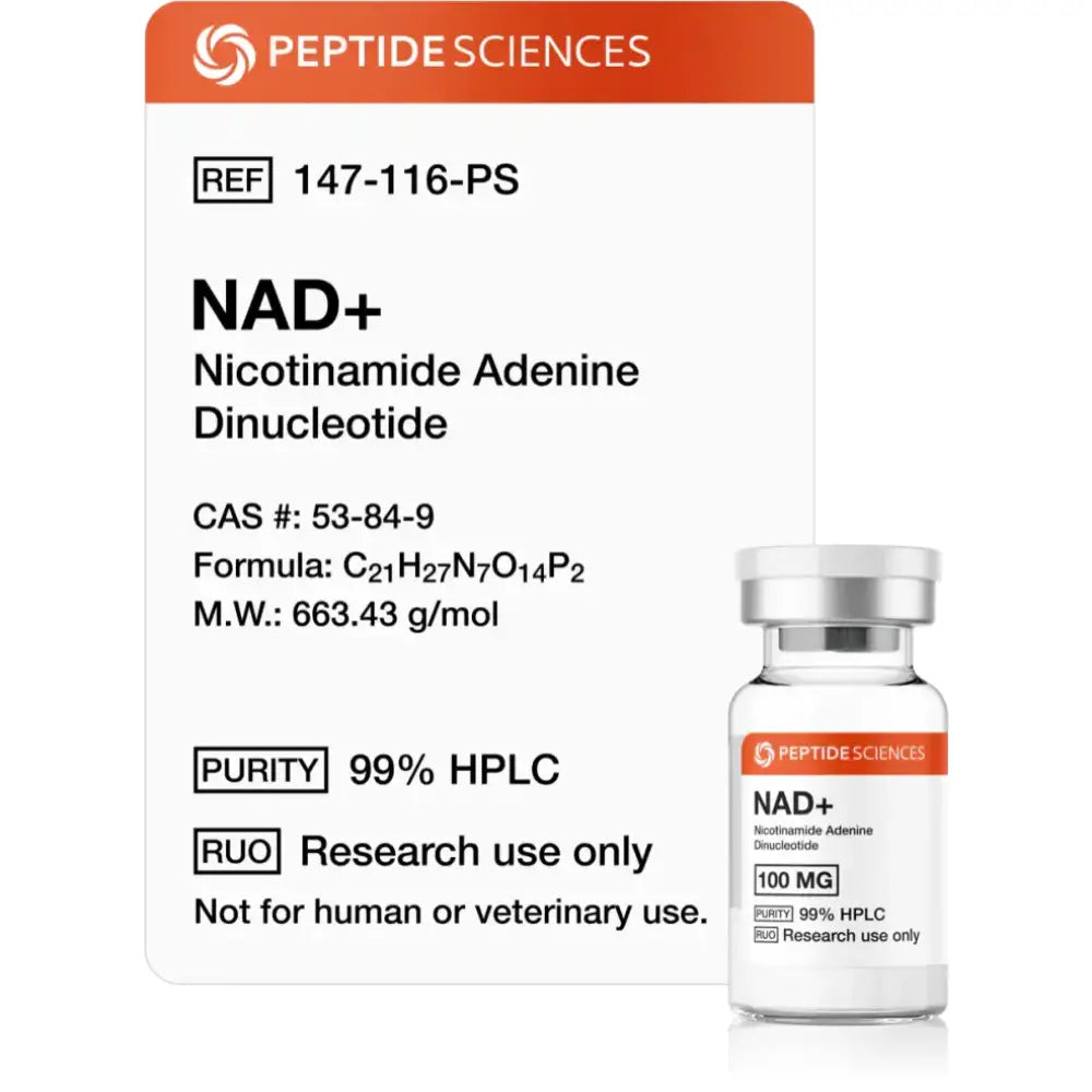 NAD+ — frasco para pesquisa
