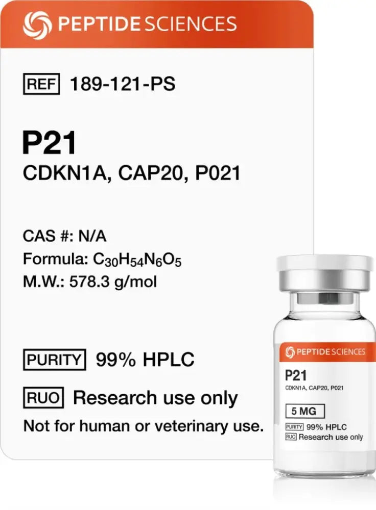 P21 — frasco para pesquisa