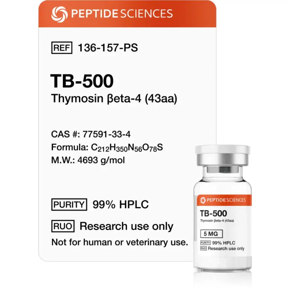 TB-500 — frasco para pesquisa