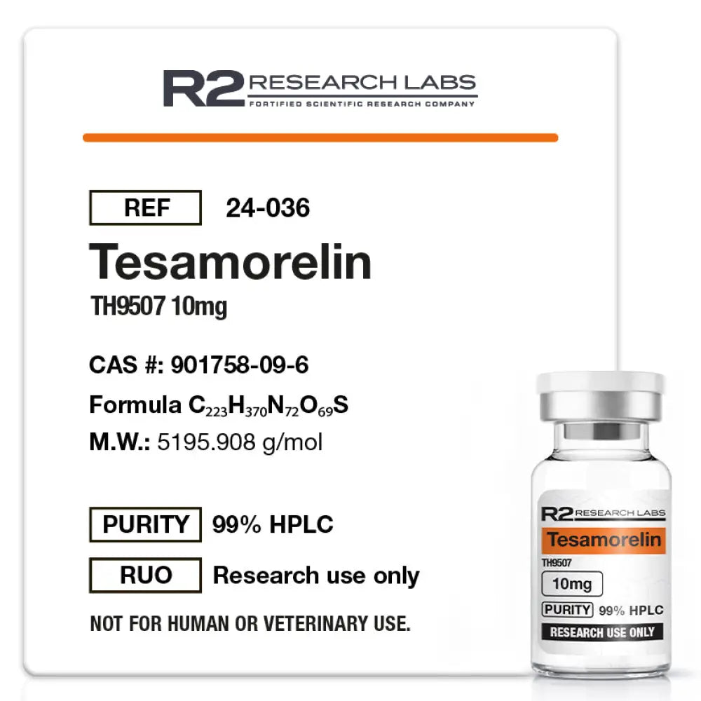 Tesamorelin — frasco para pesquisa