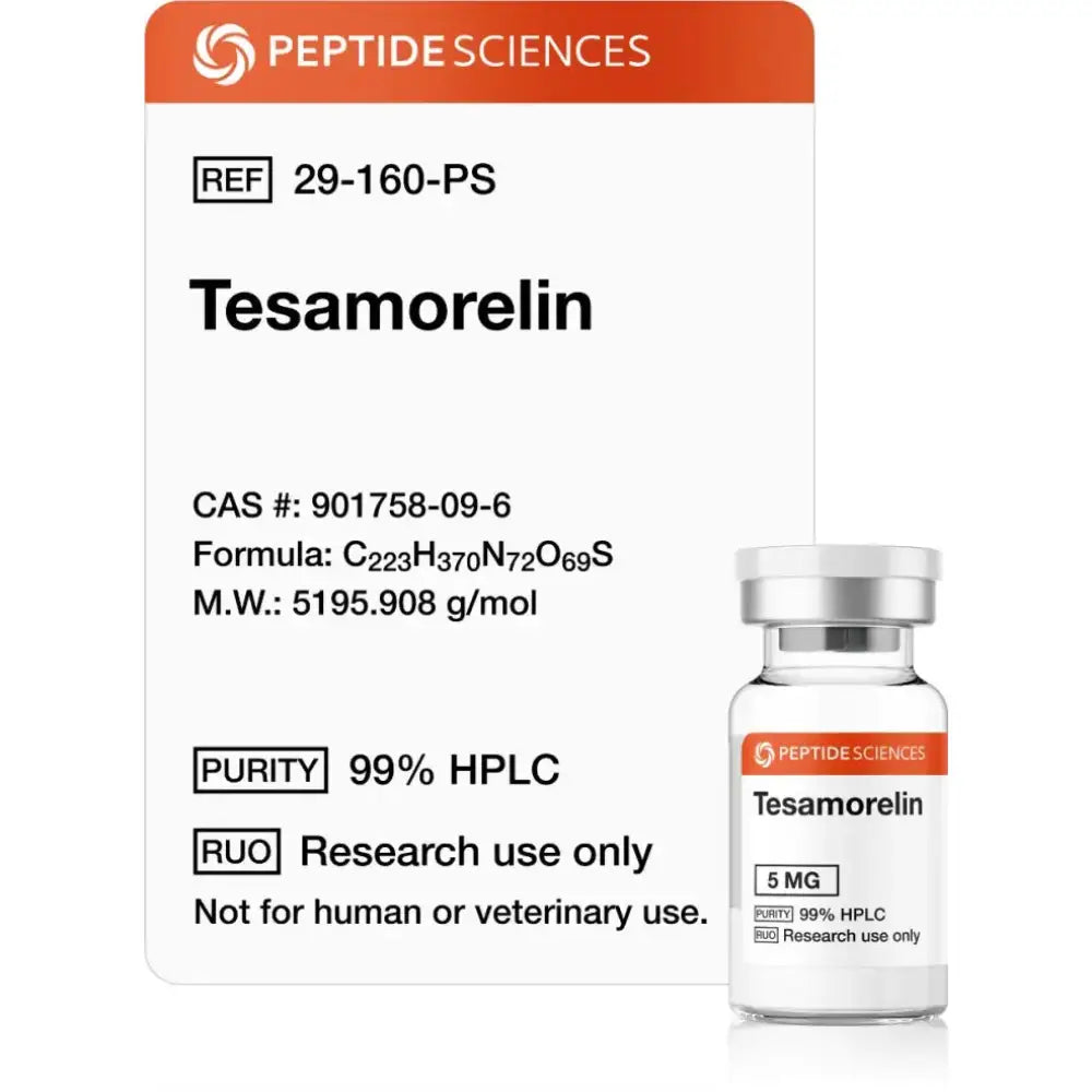 Tesamorelin — frasco para pesquisa