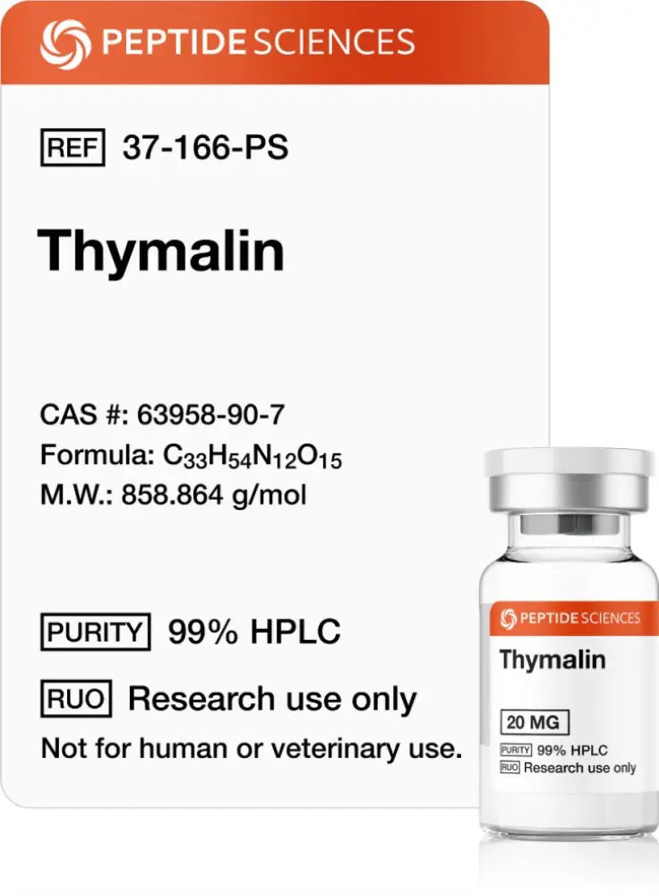Thymalin — frasco para pesquisa